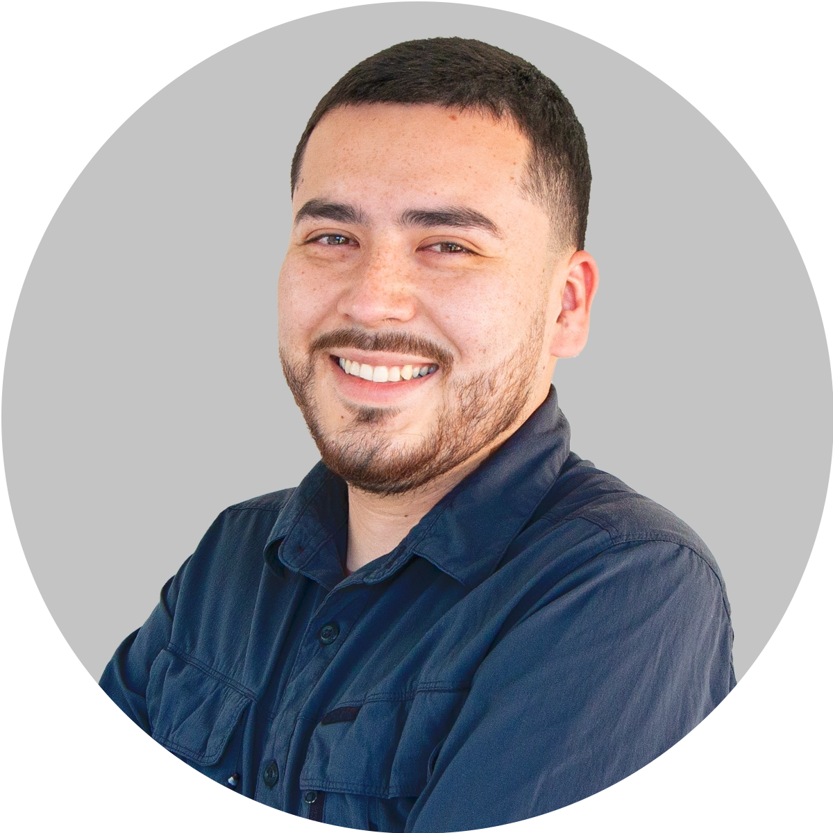 Real Estate Agent in Palmdale Headshot of Luis Cantero, at E Group Realty.